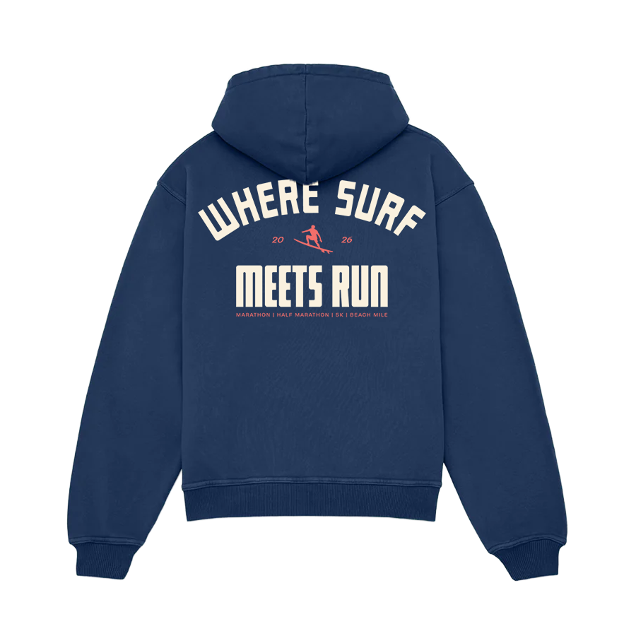 Surf City Marathon 2026 Official Hoodie – Motiv Running Shop