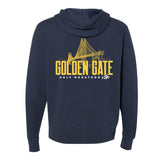 Golden Gate Navy Zip Hoodie