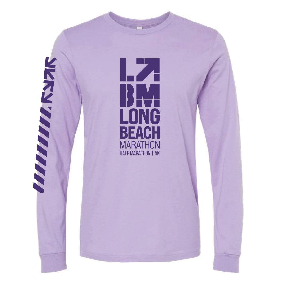 Long Beach Purple Long Sleeve