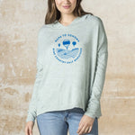 Women's Hoodie Tee, Napa to Sonoma