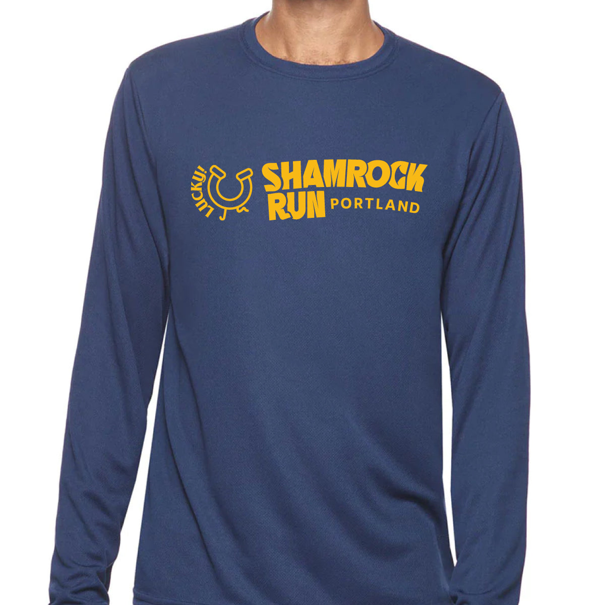 Shamrock Run Lucky Performance Long Sleeve