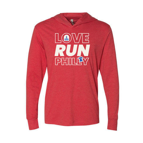 PRE-ORDER: T-Shirt Hoodie, Philadelphia Love Run
