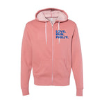 PRE-ORDER: Zip Hoodie, Philadelphia Love Run