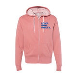 PRE-ORDER: Zip Hoodie, Philadelphia Love Run
