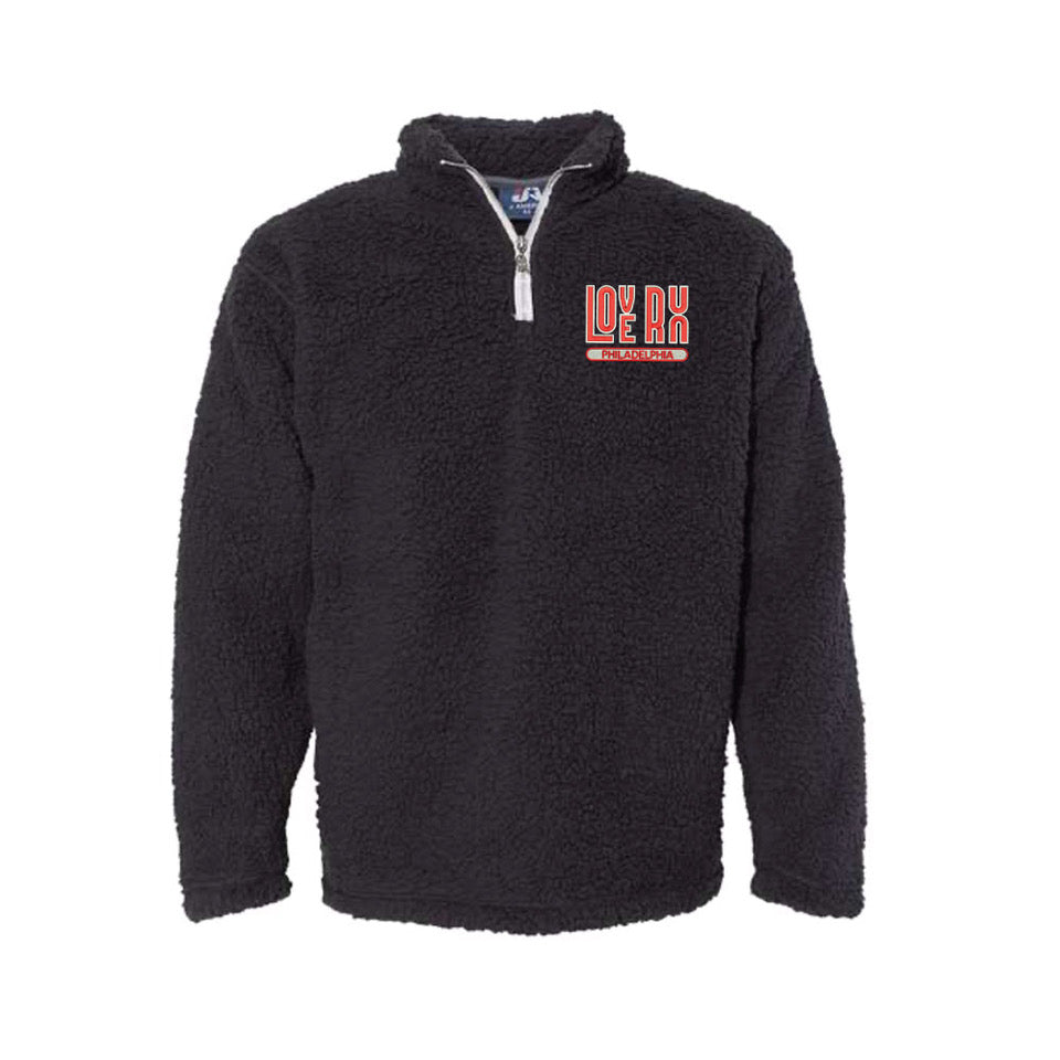 Philadelphia Love Run Sherpa 1/4 Zip