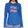 PRE-ORDER: Long Sleeve Performance Tee, Philadelphia Love Run