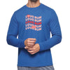 PRE-ORDER: Long Sleeve Performance Tee, Philadelphia Love Run