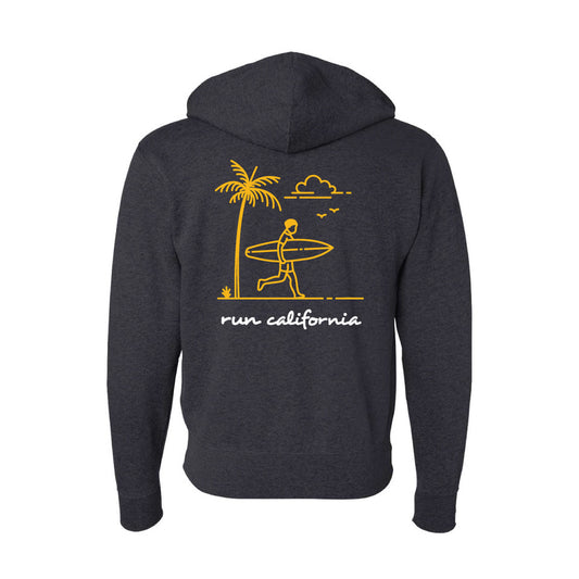 Run California Surfer Zip Hoodie