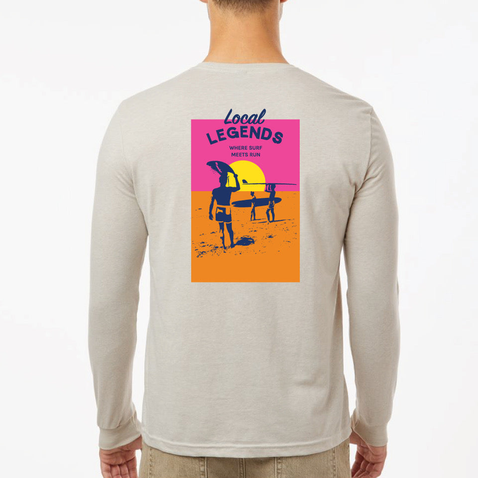 Surf City Marathon Endless Summer Limited Edition Long Sleeve Tee