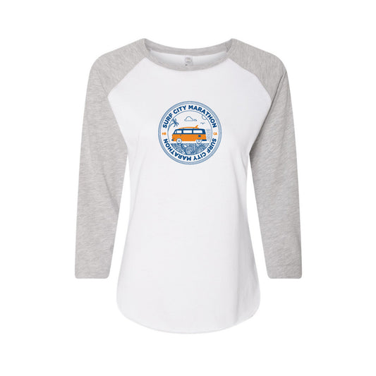 Surf City Marathon Women's Raglan Tee