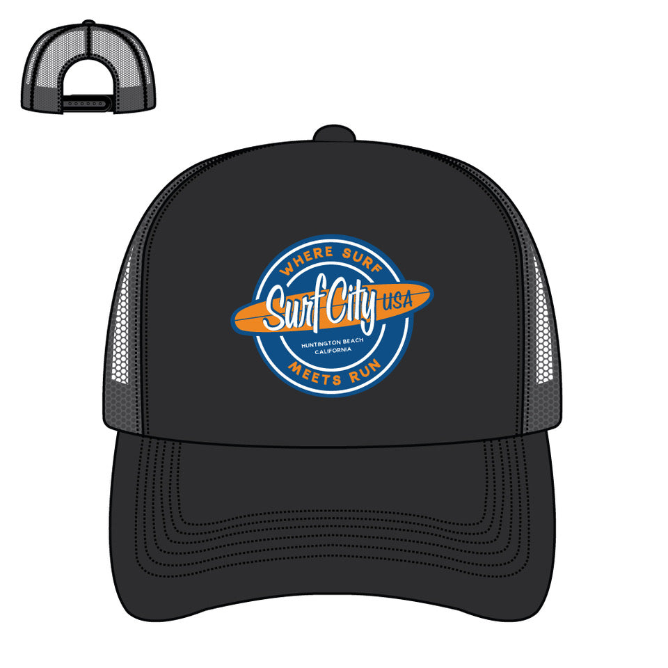 Select Style: Surf City Marathon Trucker Hat 2025