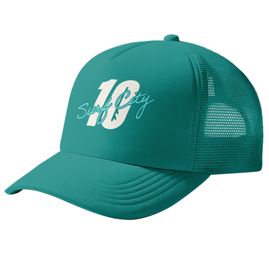 NEW: Surf City 10 Trucker Hat