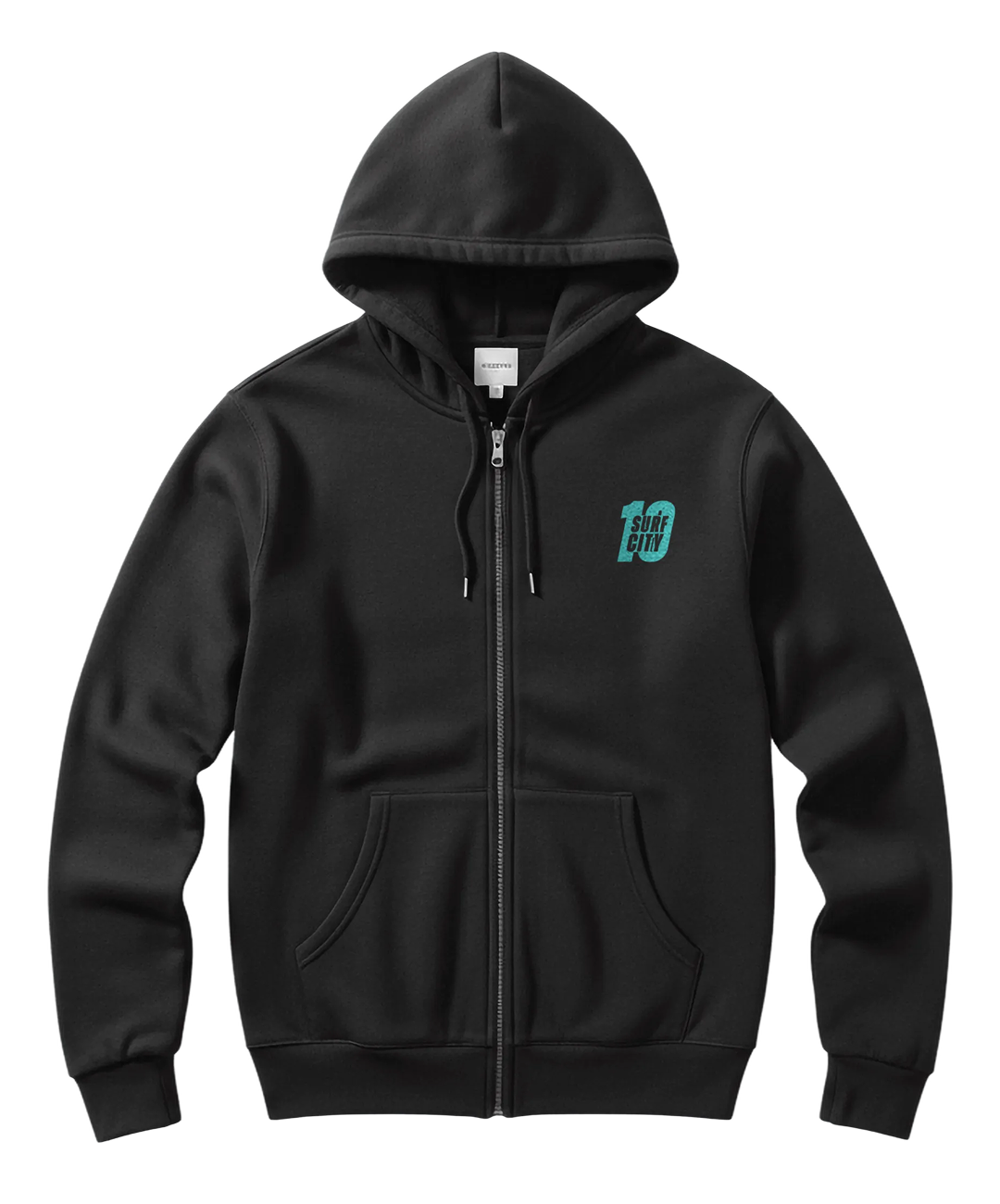 NEW: Surf City 10 Zip Hoodie