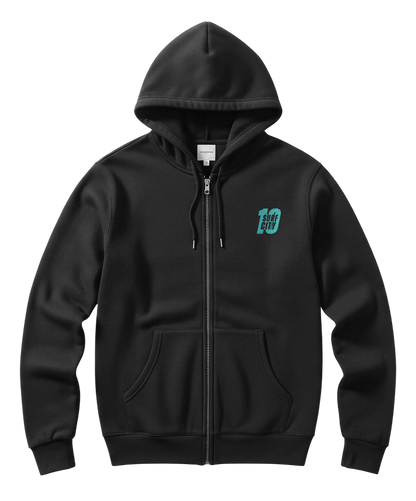 NEW: Surf City 10 Zip Hoodie