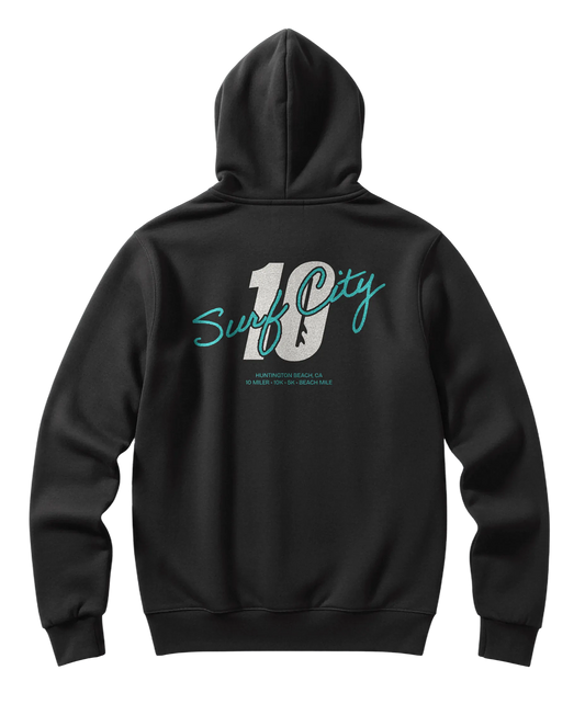 NEW: Surf City 10 Zip Hoodie