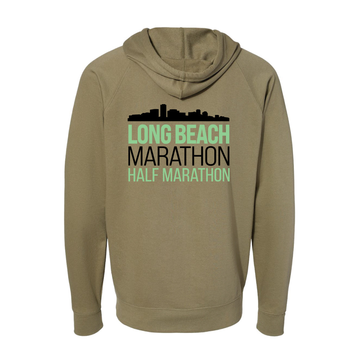 Long Beach Full Zip Hoodie, Olive