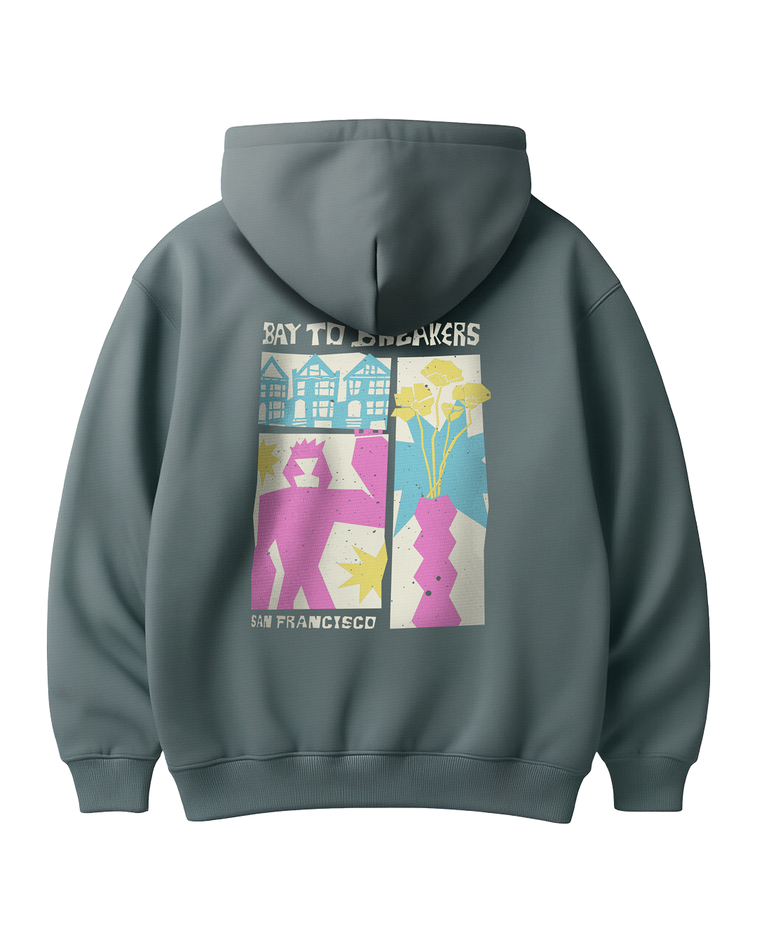 NEW: Bay to Breakers Ape Hashbury Hoodie