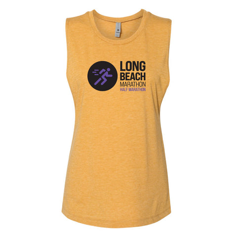 Long Beach Casual Women's Tank, Gold