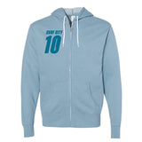 Surf City 10 Endless Summer Zip Hoodie