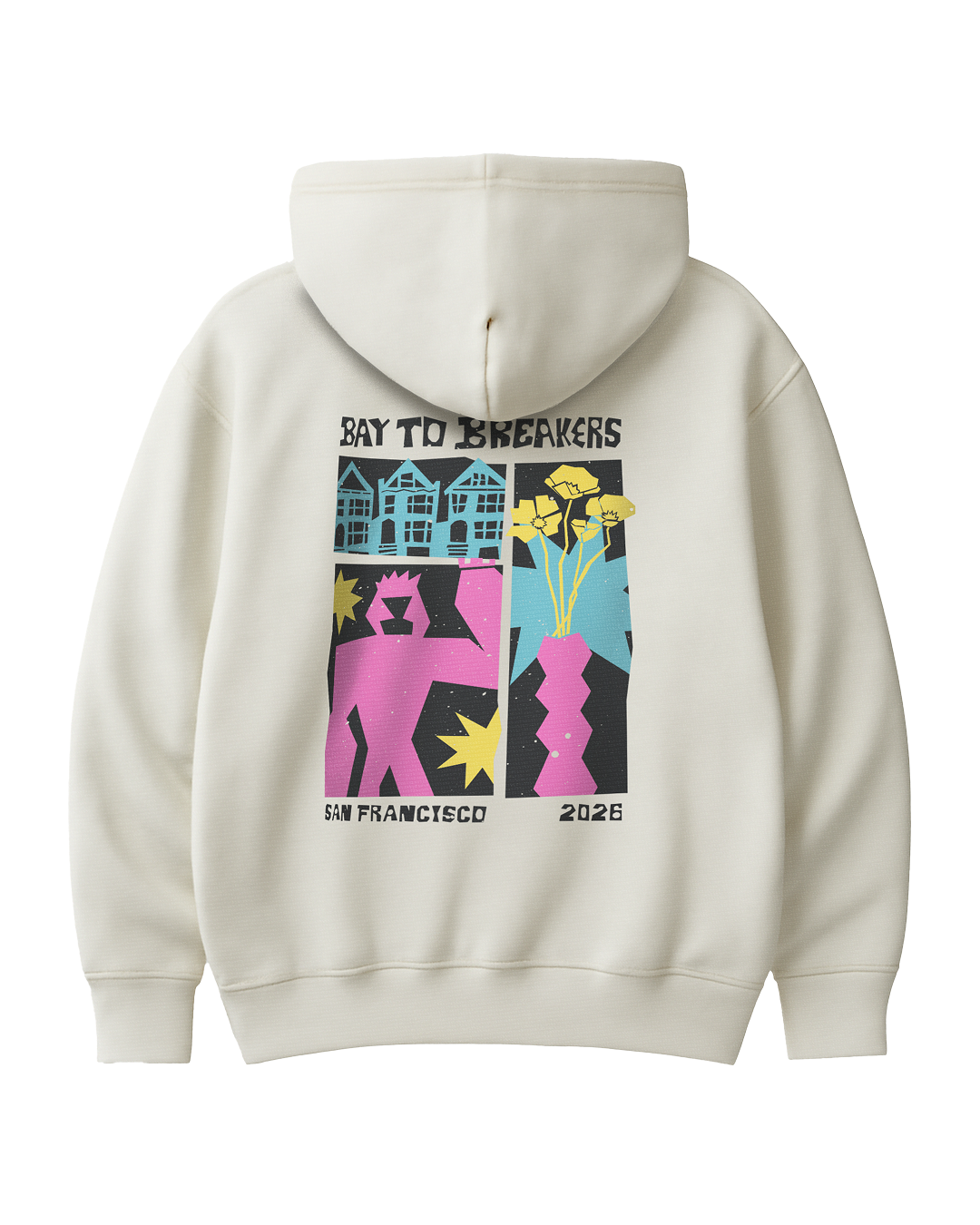 NEW: Bay to Breakers 2026 Hoodie – Motiv Running Shop