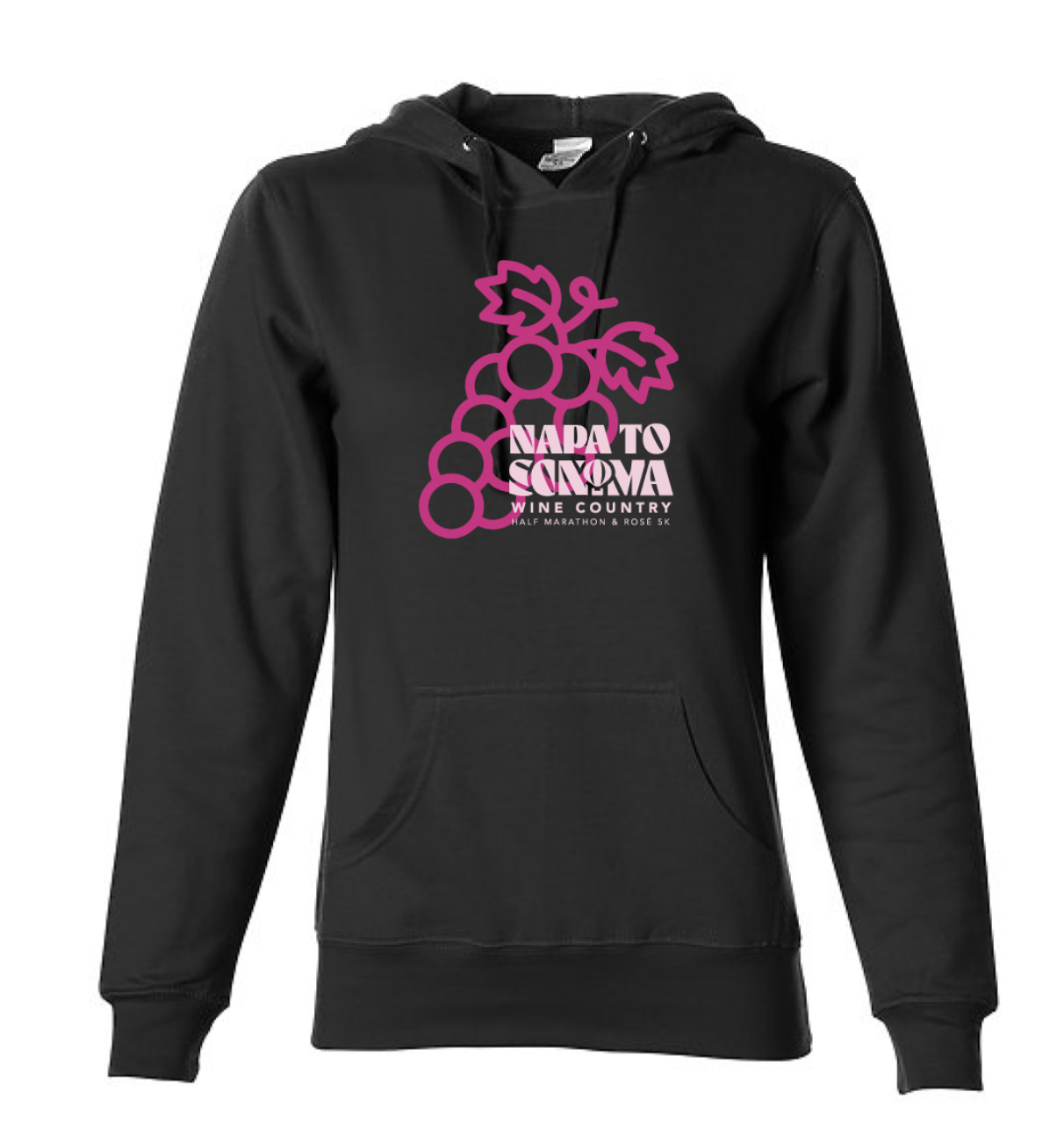 Napa to Sonoma Classic Hoodie, Black