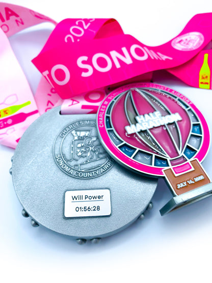 PRE-ORDER: Napa to Sonoma Half Marathon or Rose 5K iTab
