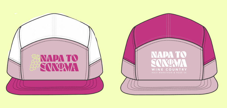 Napa to Sonoma Flat Performance Hat