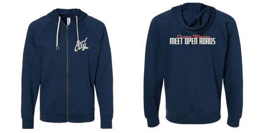NEW: Surf City Marathon Ocean Waves Zip