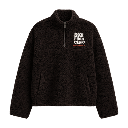 NEW: Golden Gate 1/4 Zip Sherpa