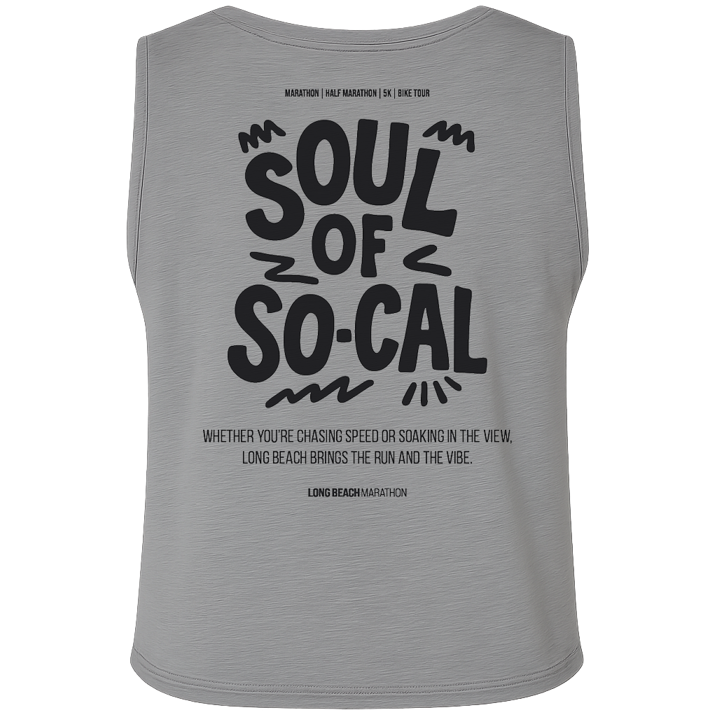 NEW: Long Beach SOUL OF SO-CAL Crop Tank