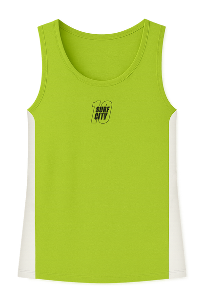 NEW: Surf City 10 Highlighter Tank - Women's