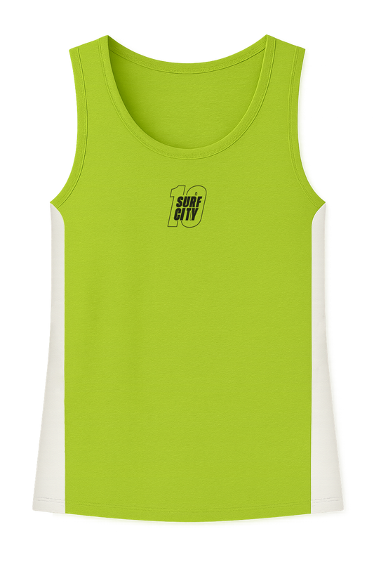 NEW: Surf City 10 Highlighter Tank - Women's