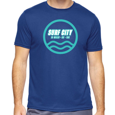 Surf City 10: Unisex Performance Tee