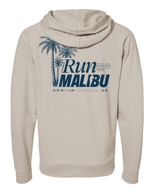 NEW: Run Malibu Zip Hoodie
