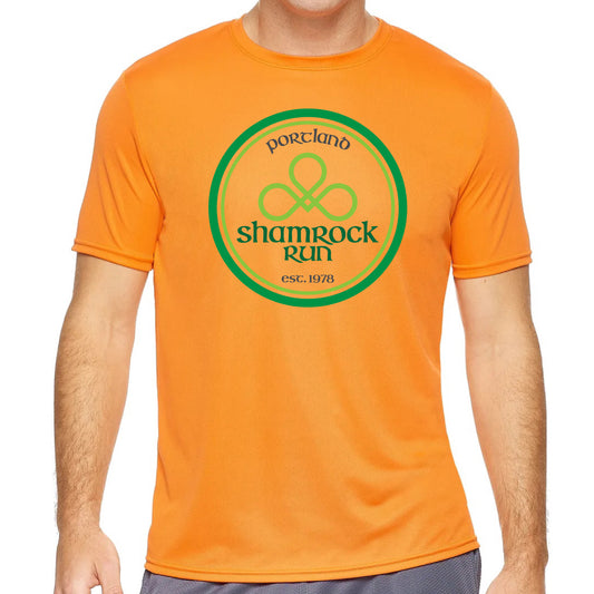 Portland Shamrock Run Performance Short Sleeve, Unisex