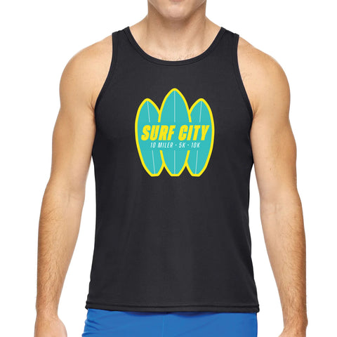 Surf City 10 Unisex Tank