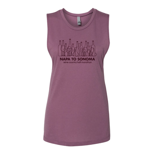 Napa to Sonoma Festival Tank, Pink